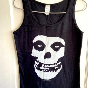 Ladies Misfits Band Tee - Sleeveless
